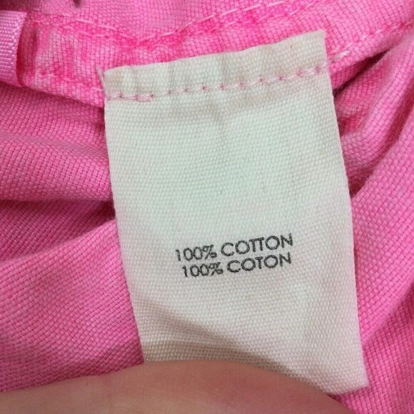 Elizabeth and James Cotton Button Up Zip Back Cohen Shirt Top Bright Pink Small - Picture 9 of 10